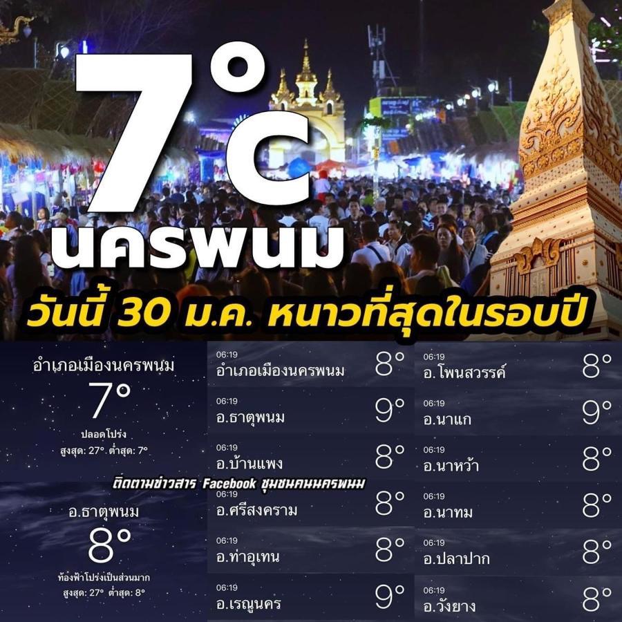 Happy Space วิลล่าทั้งหลัง 2นอน 2น้ำ ฟรี Wifi จอดรถ Nakhon Phanom Εξωτερικό φωτογραφία
